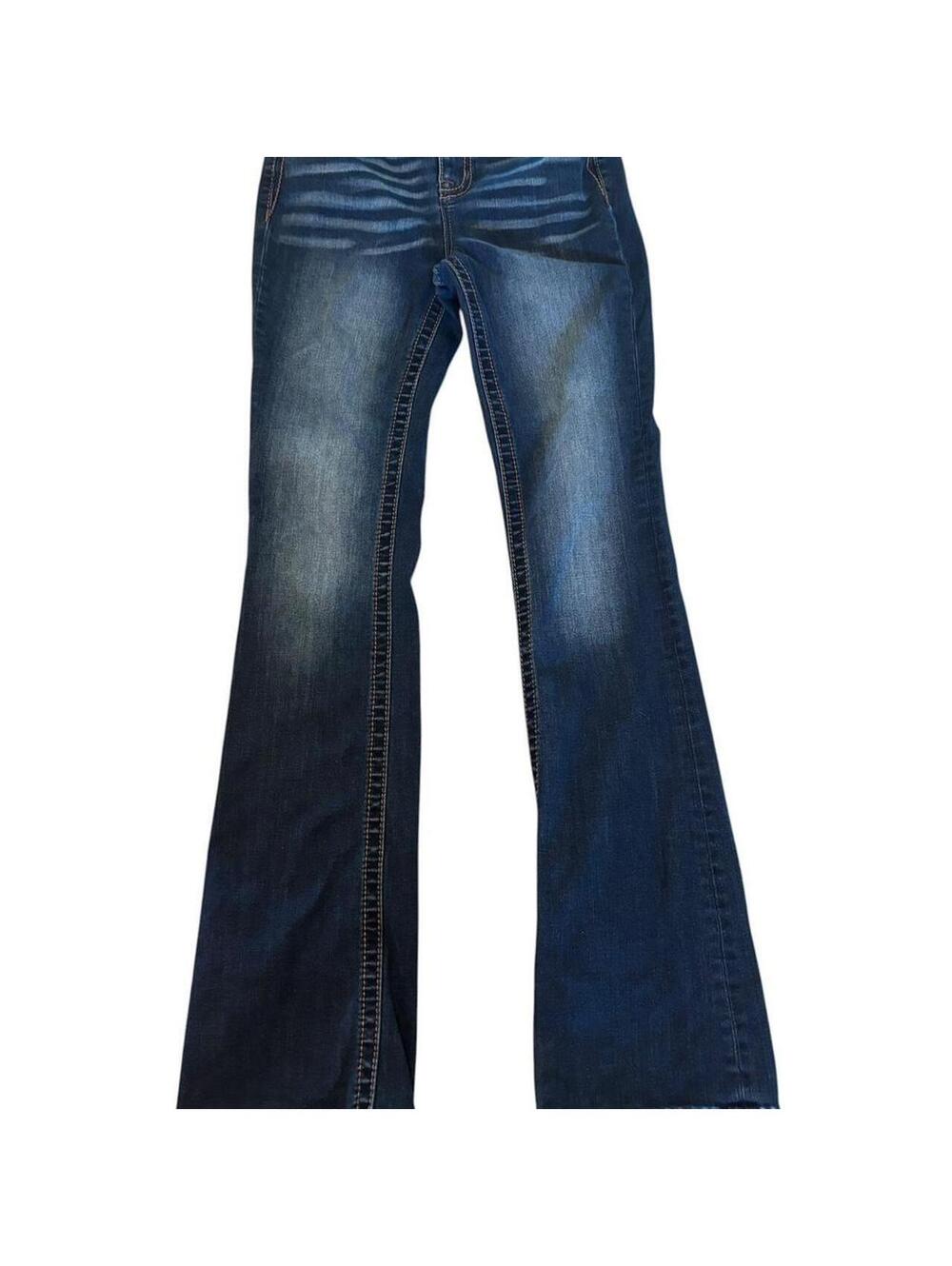 Miss Me Heaven Jeans Size 25 Y2K Flare American Vintage Low Rise